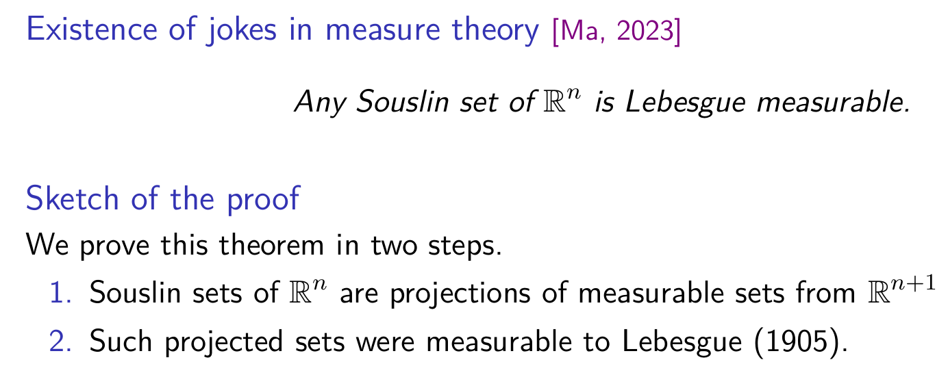 Souslin space theory